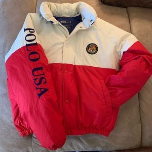 polo usa ski jacket